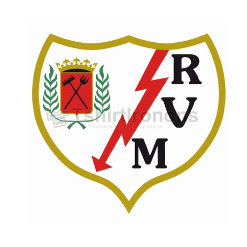 Rayo Vallecano T-shirts Iron On Transfers N3455